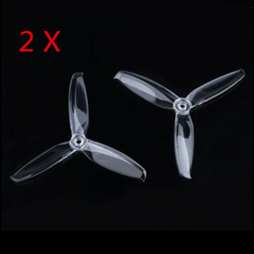 Gemfan Windancer 5042 5x4.2 Inch PC 3-Blade Propeller 5mm Mounting Hole 2 CW & 2 CCW for RC Drone