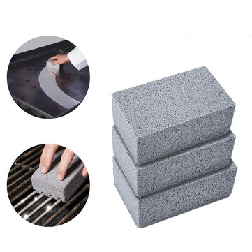 BBQ Cleaning Stone Non Slip Handheld Odorless Grill Ecological Clean Scrub Brick Block Barbecue Scraper Griddle Removing Stains Brush