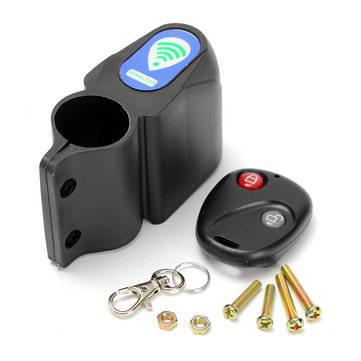 Wireless Bicycle Bike Alarm Lock Anti-theft Security System+Remote Control G1
