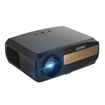 BlitzWolf®BW-VP9 Android 9.0 LCD Portable Projector Full HD Native 1920x1080 Pixels 6500 Lumens Bluetooth Voice Control for Original Google Play YouTube Netflix Digital Keystone Correction Up to 200-Inch Reflect Light Home Theater Outdoor Movie