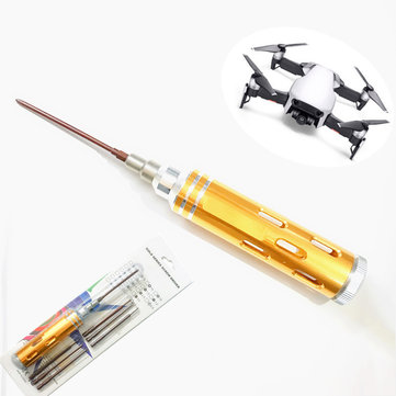 12 IN 1 Hex 1.5/2.0/2.5/3.0mm Screwdriver for Drone RC Helicopter Aircraft Model Repair and Disassembly Tools Set Accessories