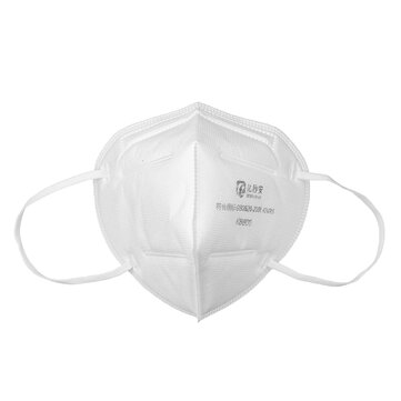 10Pcs KN95 FFP2 3D Foldable Face Mask 4－layer Dustproof Non－woven Air Filter Breathing Protective Mask