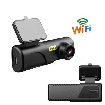 Q3 FHD 1080P Car DVR WIFI Dash Cam Hidden Driving Recorder HDR WDR Night Vision Smart Voice Control Loop Recording