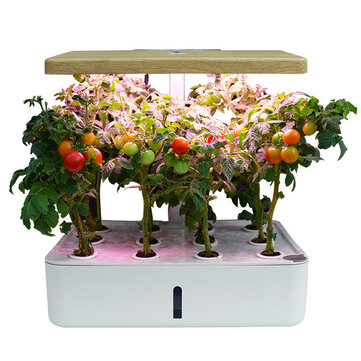 110-240V Indoor Intelligent Hydroponic Planting Box Soilless Cultivation Equipment LED Fill Light Vegetable Planting Machine Nursery Flower Pot