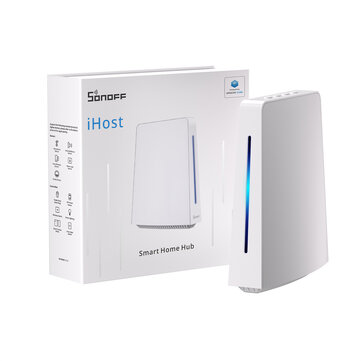 SONOFF iHost 4GB RV1126 DDR4 Smart Home Gateway Zigbee3.0 WiFi bluetooth Smart Home HUB Local Private Server Locally Control Devices Smart Scenes