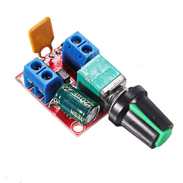 Mini DC Motor PWM Speed Controller 5A 4.5V-35V Speed Control Switch LED Dimme*ss 