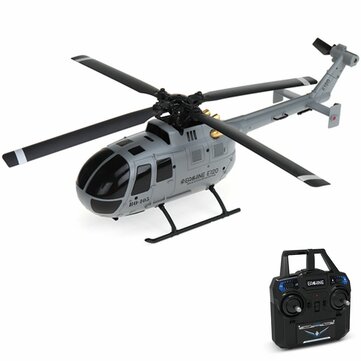 Eachine E120 2.4G 4CH 6-Axis Gyro Optical Flow Localization Flybarless Scale RC Helicopter RTF