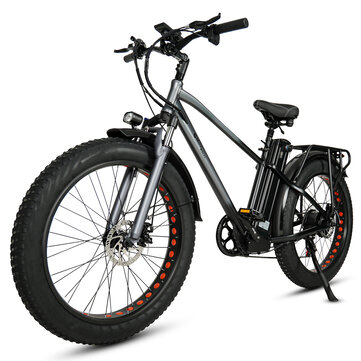[EU Direct] CMACEWHEEL KS26 48V 21Ah 500W 26in Electric Bike Bicycle 3 Modes 80-130KM Mileage Disc Brake E Bike