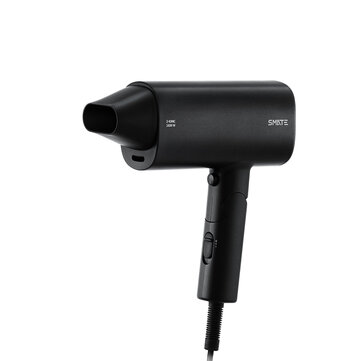 SMATE Hair Dryer Household Hairdressing Tools Hot and Cold Dryer 220V 1600W Double Negative Ion For Home Travel from Xiaomi Youpin