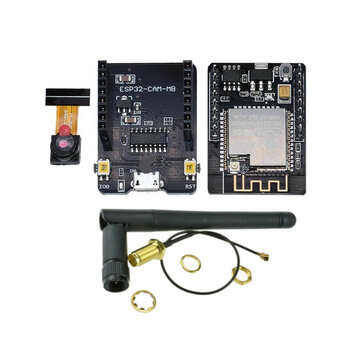 ESP32-CAM-MB-WiFi MICRO USB ESP32 Serial to WiFi ESP32 CAM Development Board CH340G 5V Bluetooth+OV2640 Camera+2.4G Antenna IPX