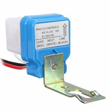 5PCS Automatic Auto On Off Street Light Switch Photo Control Sensor for AC 220V