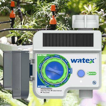 KCASA WX8004 Waternincsof Solar Energy Automatic Watering Device Micro Spray Drip Irrigation Timer