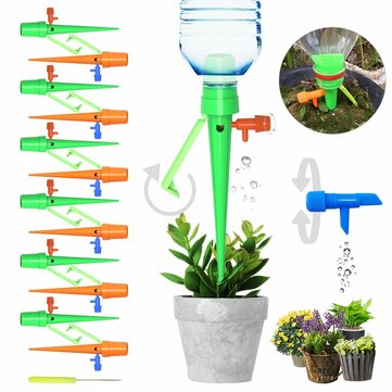 Adjustable Water Flow Dripper Plant Watering Device Automatic Irrigation USA