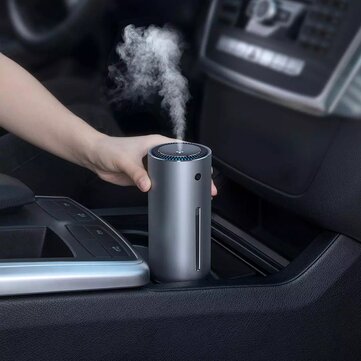 Baseus 300ml Aluminum Air Humidifier from Xiaomi Youpin Aroma Essential Oil Diffuser for Home Office Car Air Purifier Nano Spray Mute Clean Air Care