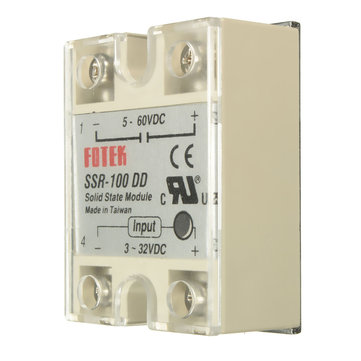 DD 3-32V DC Temperature Control Solid State Relay Modules SSR 10-100A DA