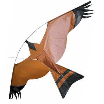 Emulation Fliegender Falke Vogel Vogelscheuche Drive Bird Kite für Garten Vogels 