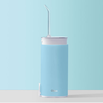 Olybo Scalable Portable Oral Irrigator USB Charging High Frequency Pulsed Water Flosser Tooth Flusher IPX7 Waterproof Removable Tank From Xiaomi Ecosystem