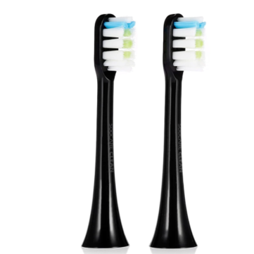 [Non-O-riginall] 2PCs Replacement Toothbrush Heads Compatible for Soocas X1/X3/X5/V1 Soocare Electric Toothbrush - White