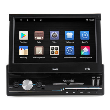 2 DIN 7/" Android Car MP5 MP3 Player USB FM Bluetooth Touch Screen Stereo Radio