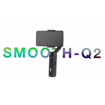 Zhiyun Smooth Q2 Truly Pocket Size 360� Brushless Stabilizer Infinite Vortex Mode Advanced Mobile FPV Gimbal for Smartphone Phone Filmmakers