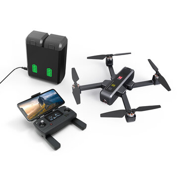 MJX B4W 5G WIFI FPV With 4K HD Camera Ultrasonic GPS Foldable Brushless RC Drone Quadcopter RTF