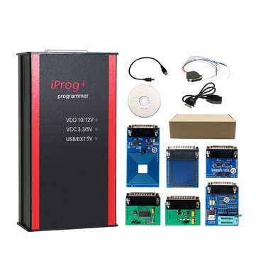 18% Off for Iprog+ Programmer Support IMMO + Mileage Correction + Airbag Reset