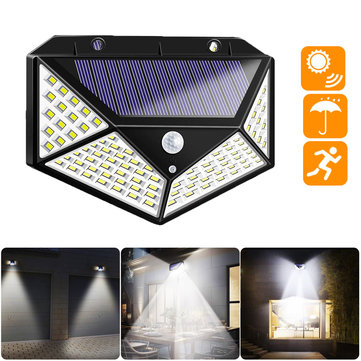 100 Led Solar Powered Pir Motion Sensor, What Are The Best Outdoor Security Lights
