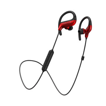BlitzWolf AIRAUX AA－NH1 bluetooth V5.0 Neckband Sport Earphone Dynamic Driver Earbuds Wireless Stereo HiFi Headphone － Black ＆ Red