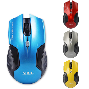 IMICE E－1500 2.4GHz Wireless 1600DPI Mouse Ergonomic Design 6 Buttons Protable Mouse