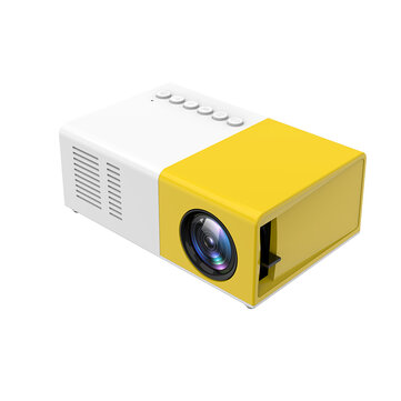 J9 LCD LED Projector 1200 Lumens 800:1 Support 1080P Portable Office Home Cinema