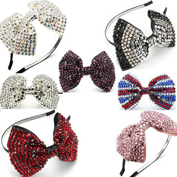 How can I buy Shining and charming  These Shining Crystal Drill Diamante Bow Headband Rhinestone Hair Clip is worth to buy with Bitcoin