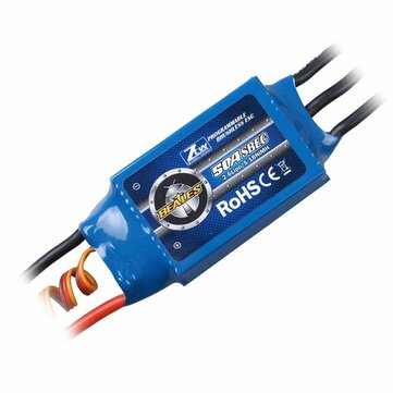 ZTW Beatles 50A 60A 80A ESC Brushless Speed Controller For RC Airplane